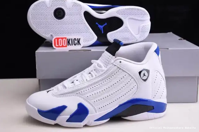 Official Maikesneakers Royal Jordan Hyper 487471-104 14 Air 0516